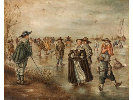 Hendrick Avercamp, 1585 Amsterdam – 1634 Kampen, Kreis des 